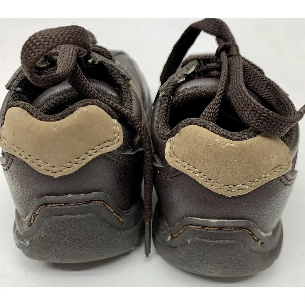 Backside 180 Toddler Boy Brown‎ Oxford Shoes Size 6.5